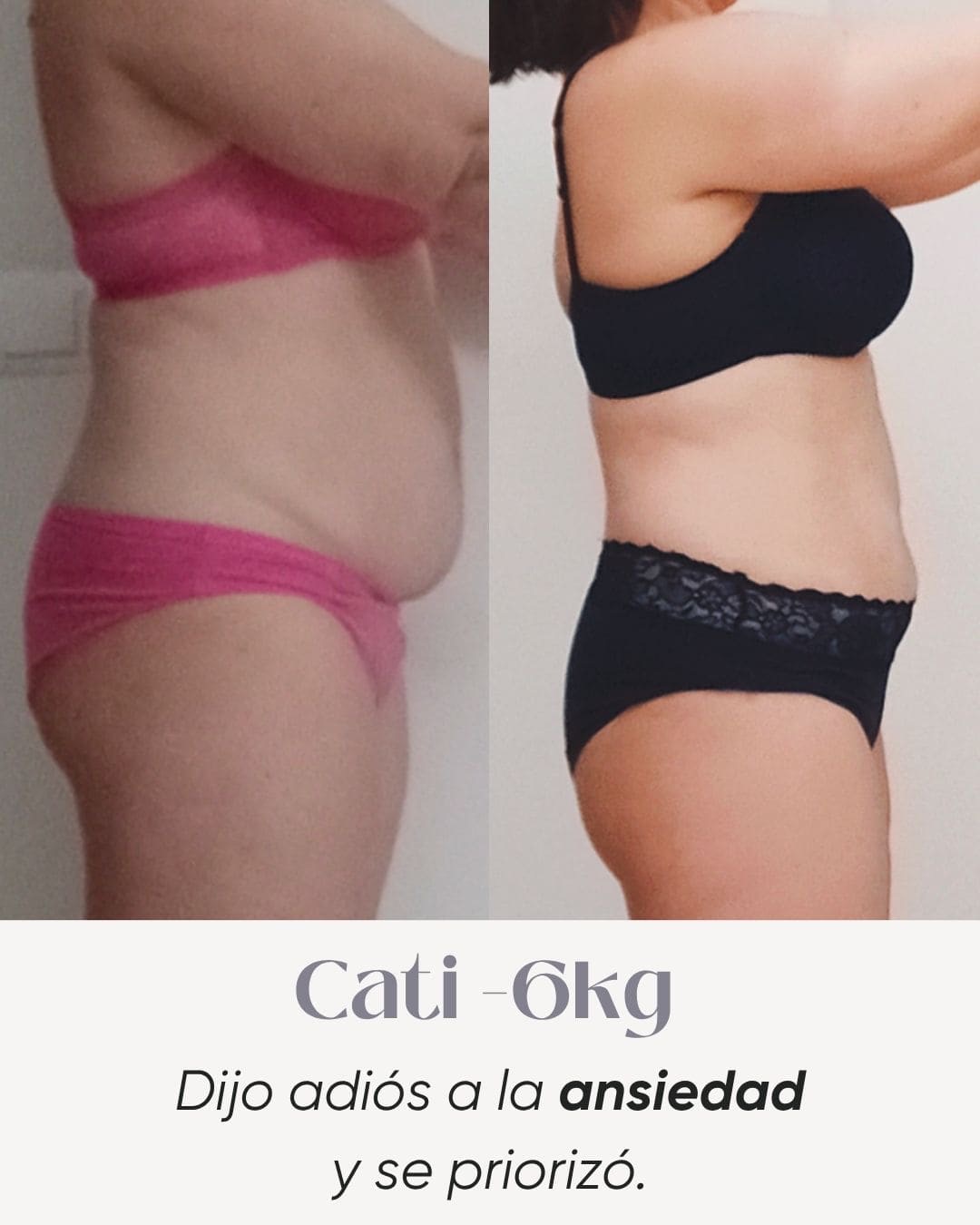 Transformación real — Montse, −20 kg, dejó de tener atracones