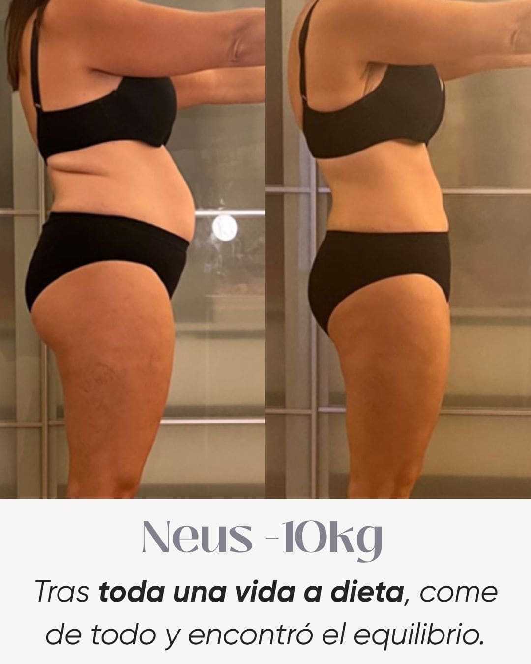 Transformación real — Cati, −6 kg, dijo adiós a la ansiedad