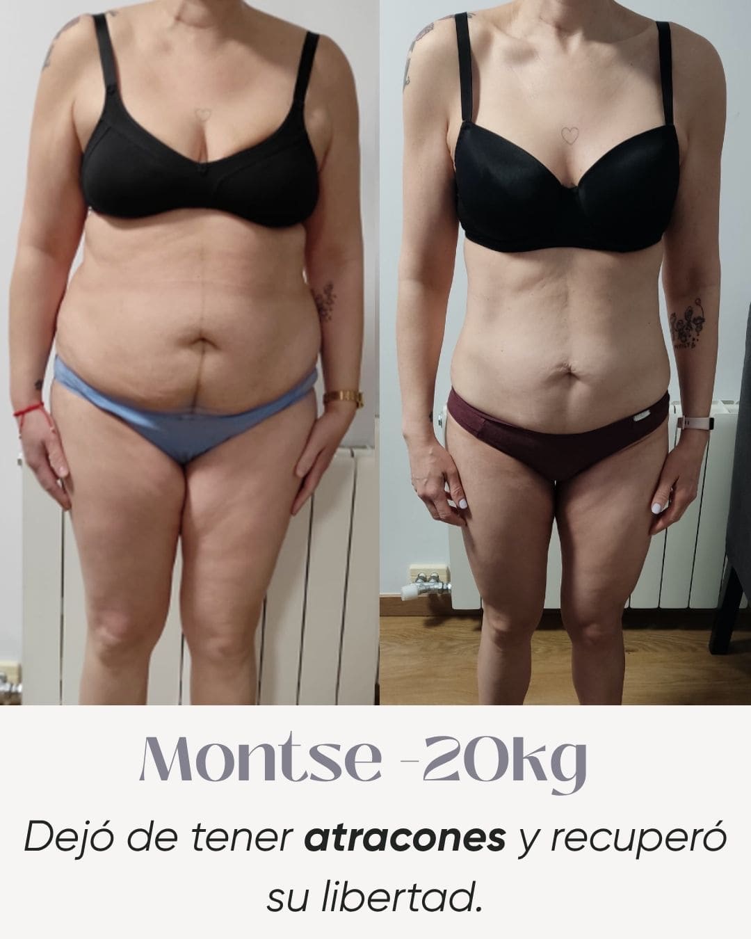 Transformación real — Neus, −10 kg, encontró el equilibrio